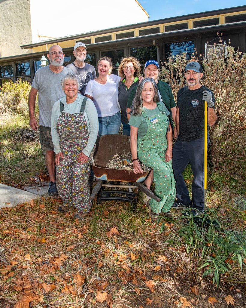 Back Row, Left to Right: Paul Harris, Walt Seifert, Marcia Sabeh, Kathy Harris, Nadia Sabeh , and Mike Buligan. Front Row, Left to Right: Anita Clevenger and Kelli Hallenbeck.  